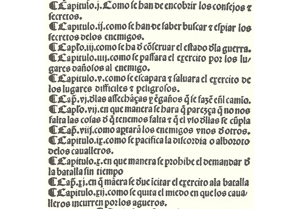 Quatro libros guerra-Frontino-Guillén Avila-Liondedei-Incunabula & Ancient Books-facsimile book-Vicent García Editores-3 Index Book 1